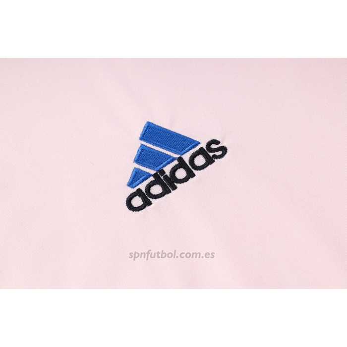 Chandal del Manchester United Manga Corta 2022-2023 Rosa - Pantalon Corto